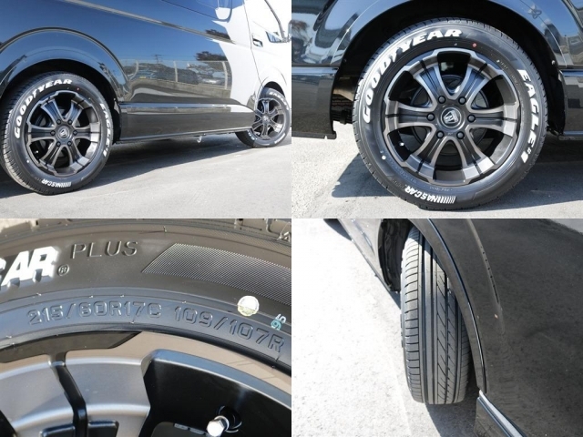 バルベロ　17インチAW＆グッドイヤーナスカータイヤ装着済み！！フレックスカスタムとの相性ばっちり♪