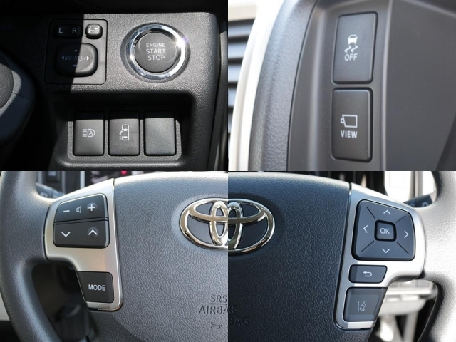 プッシュスタート・ETC・ステアリングスイッチなど運転するうえで役立つ装備が充実しております♪