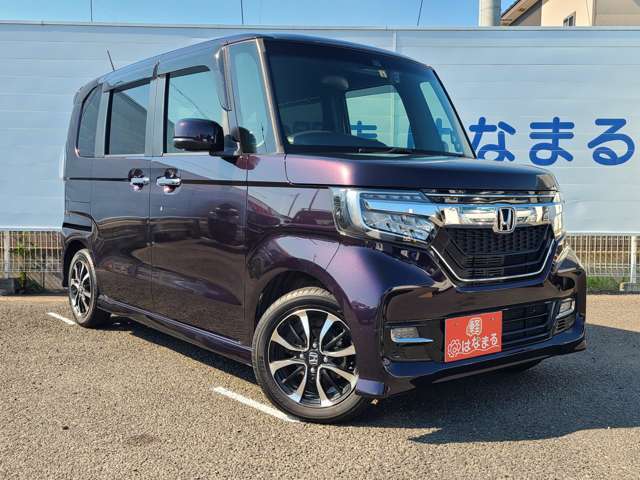 平成30年式　NBOX　カスタムG・Lホンダセンシング　パープル