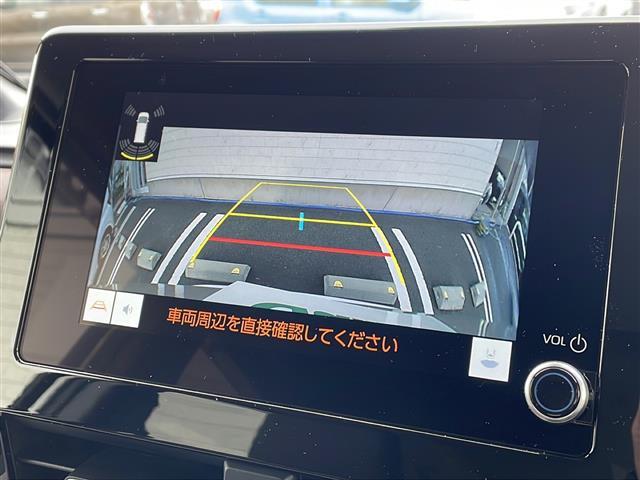 【バックカメラ】駐車時に後方がリアルタイム映像で確認できます。大型商業施設や立体駐車場での駐車時や、夜間のバック時に大活躍！運転スキルに関わらず、今や必須となった装備のひとつです！