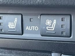【シートベンチレーション】夏場は涼しい風でお尻や背中の熱やムレを防ぎ、冬はエアコンよりも早く温まってポカポカに！季節を問わず快適に過ごせます。