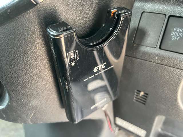ETC車載器付きです！高速道路も楽々ですね♪