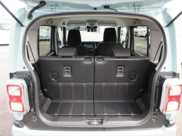 トランクルームはこのようになっております。重要な荷室スペースは要注目！あなたの生活スタイルと照らし合わせてみてください！