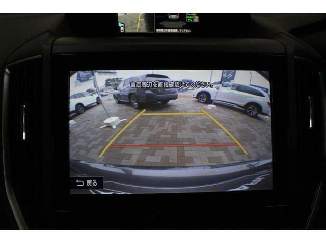バックカメラ装着なので、慣れない場所でも安心して駐車できます