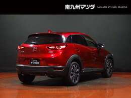 【CX-3】気品ある美しさと先鋭さ」をテーマに、上質さや洗練さを表現したデザインです。