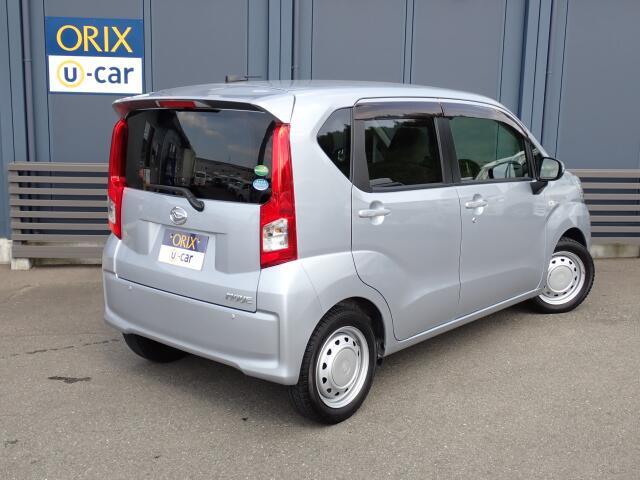 リヤビューの画像になります。オリックス認定中古車には、ご購入後も安心してお乗りいただくために、独自の「オリックス認定中古車保証」をお付けしています。