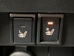 【シートヒーター】寒い日に重宝するシートヒーター！エアコンより早く温まってくれるので寒がりの人も安心ですね♪エアコンの温風は乾燥するから苦手、という方にもをおすすめです。