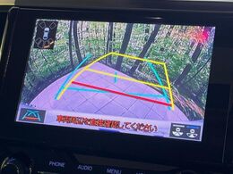 【バックカメラ】駐車時に後方がリアルタイム映像で確認できます。大型商業施設や立体駐車場での駐車時や、夜間のバック時に大活躍！運転スキルに関わらず、今や必須となった装備のひとつです！