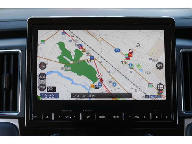純正オリジナル10.1型メモリーナビ　フルセグTV　DVD再生　USB接続　Bluetooth対応　ミュージックサーバー　ミュージックプレイヤー接続　CD　ラジオ