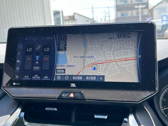 距離19.416キロ/12.3メーカーナビJBL/フルセグ/MSV/BTオーディオ/バックカメラ/電動リアゲート/ハーフレザーシート/LEDヘッドライト/フォグ/純正アルミ/リアスポ/保証書