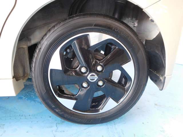 155/65R14　純正アルミホイール