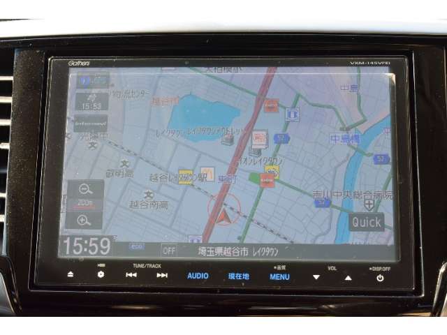 ナビ搭載車！！ナビ起動までの時間と地図検索する速度が魅力で、初めての道でも安心・快適なドライブをサポートします！！