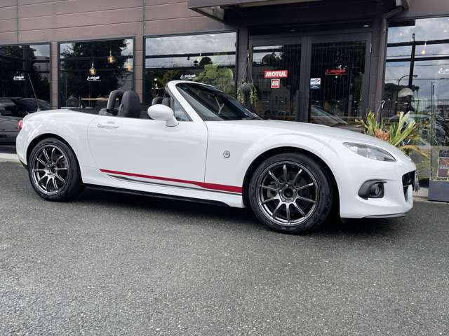 NC最終モデル・オートエグゼ車高調・タワーバー・ADVAN RACING 17インチAW・ナルディステアリング