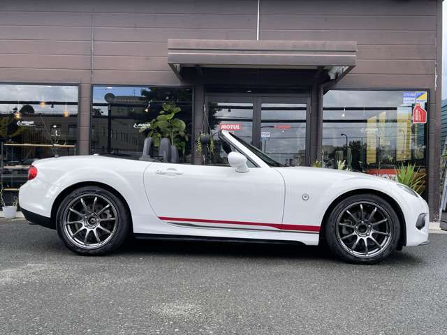 NC最終モデル・オートエグゼ車高調・タワーバー・ADVAN RACING 17インチAW・ナルディステアリング