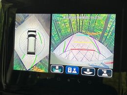 【全方位モニター用カメラ】専用のカメラにより、上から見下ろしたような視点で360度クルマの周囲を確認することができます☆死角部分も確認しやすく、狭い場所での切り返しや駐車もスムーズに行えます。