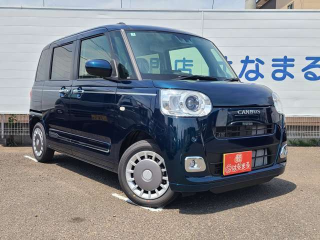 令和7年式　ムーヴキャンバス　セオリーG　レーザーブルークリスタルシャイン