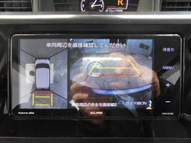 バックカメラが付いています。