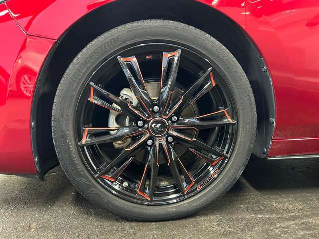 Weds“レオニスGX”18インチアルミホイール◆タイヤサイズ前後215/45R18