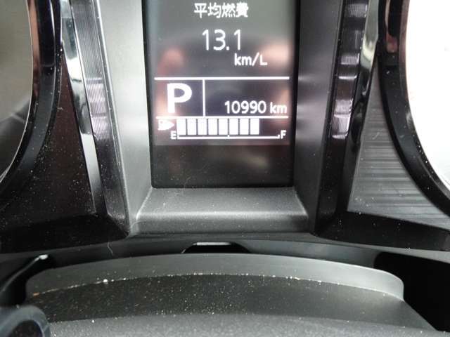 現在の走行距離です。