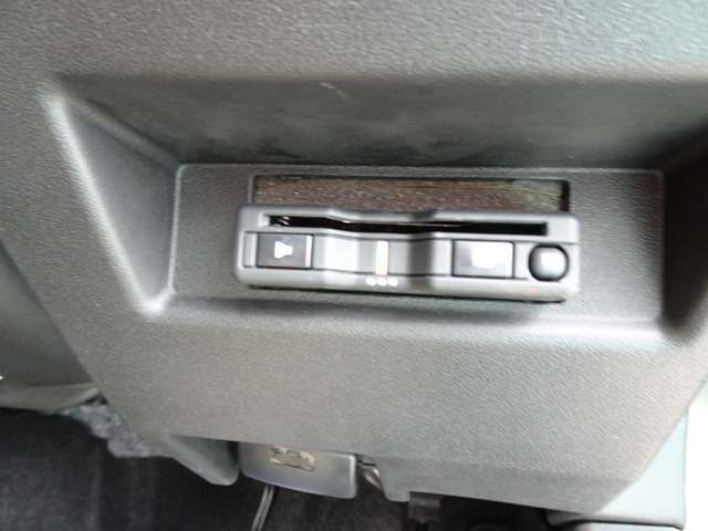 高速もスムーズに走れるETC！