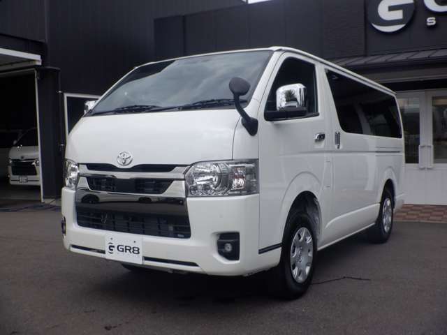 未登録新車/4WD/パワースライドドア/デジタルインナーミラー/パノラミックビューモニター/トヨタセーフティセンス/LEDヘッドライト/ハーフレザーシート/スマートキー/AC100Vアクセサリー