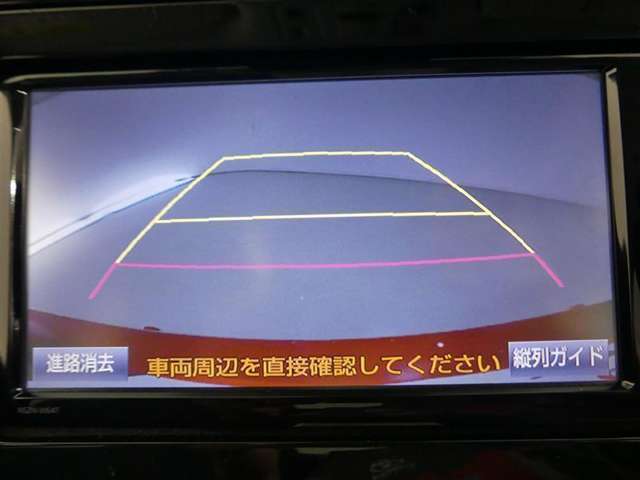 バックモニター付きで車庫入れも楽チン♪老若男女問わず、付いていると安心で便利な装備ですよね♪