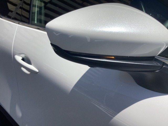 車両幅方向において最も外側にレイアウトされるので、第三者が視認しやすいドアミラーウィンカー！