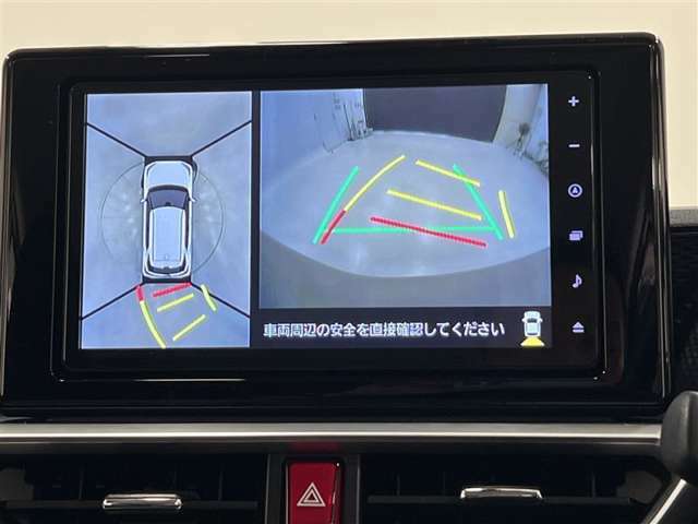 パノラミックビューモニター付！車両周辺を画像で安全確認することが出来ます！