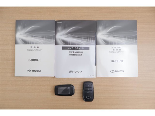 取扱説明書、メンテナンスノート完備。スマートキーは2個となります♪