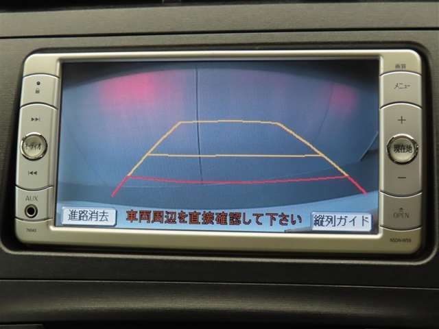 バックモニターは車庫入れの強い味方。　車は構造上、死角がたくさん。後退時の死角をチェックするために便利ですよ。　ただし、バックは目視で確認する事が重要ですよ。