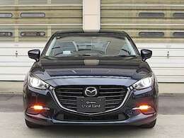 精悍な顔つき。MAZDAらしい生命感あふれる表情が魅力的です。/KODO design creates a sharp, strong, and lively expression that is truly captivating.