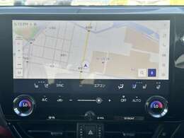 【純正ナビ】専用設計で車内の雰囲気にマッチ！ナビ利用時のマップ表示は見やすく、いつものドライブがグッと楽しくなります！