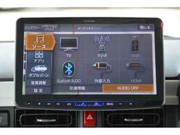 フルセグTV、HDMI/USB接続、Bluetooth接続、Amazon　Alexa搭載、Apple　CarPlay/Android　Autoでスマホアプリに対応＾＾