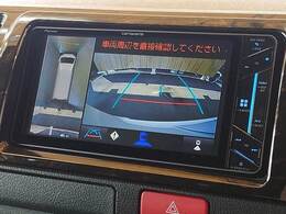 【パノラミックビューモニター】を装備しております。全周囲カメラで危険察知。狭い駐車場でも安心して駐車できますね。