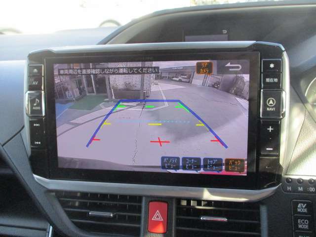 バックモニターも装備しております。車庫入れの苦手なお客様、もうご心配いりません。バックモニターがあれば、ぶつける心配無し？！重宝してくれると思います。
