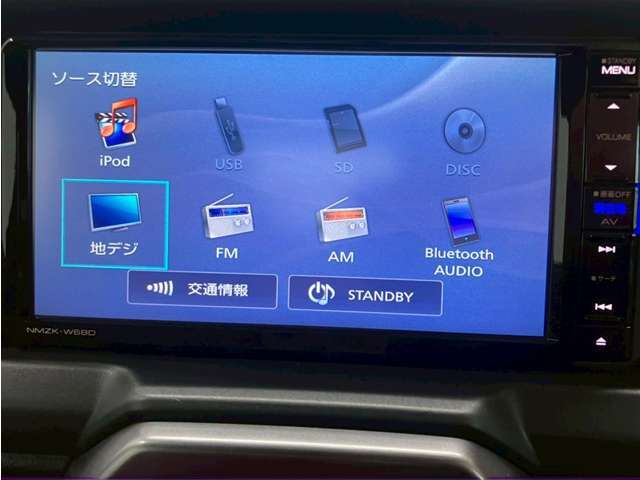 純正7インチナビ【NMZK-W68D】フルセグTV/Bluetooth/CD/DVD/USB/バックカメラ