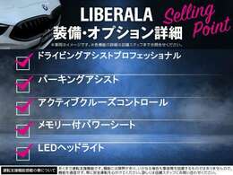 LIBERALAは、輸入車選びの新たなスタイルを提案するインポート・セレクト・ブランドです。オーナー様となる方がクルマから直接感じる感性を第一にした、最良の一台との出会いをコーディネートいたします。