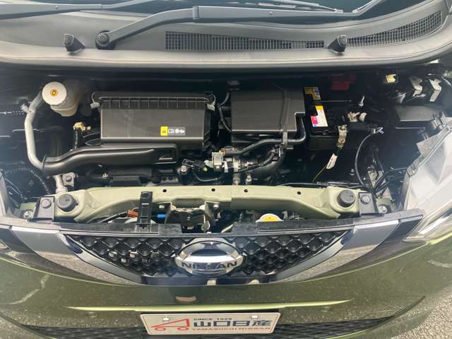 ☆エンジンル-ムもきれいに清掃しています。