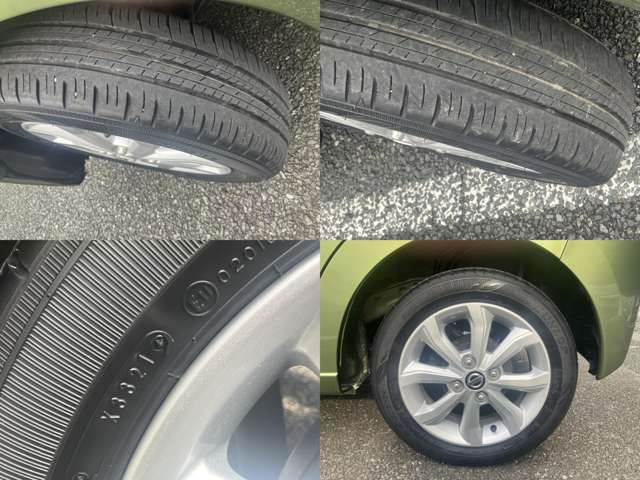 ☆中古車で気になるのがタイヤですが安心して下さい。