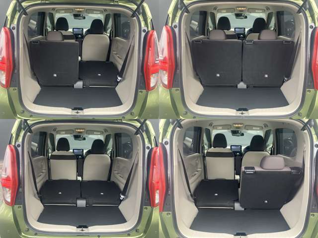 シートアレンジも可能となっておりますので、大きいお荷物も積んでいただけます！