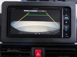 バックカメラ装備です☆狭い場所での運転をサポートします♪