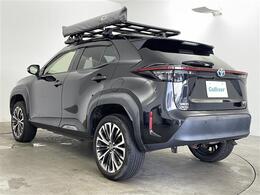 ・オートマチックハイビーム・パワーバックドア・ビルトインETC・ルーフキャリア・純正18インチアルミホイール・社外サスリフトアップ・LEDライト