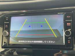 【カラーバックモニター】を装備しております。リアの映像がカラーで映し出されますので日々の駐車も安心安全です。