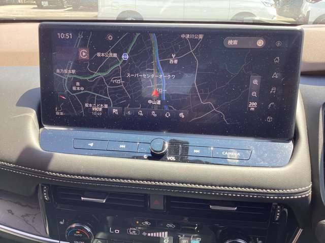 プロパイロットとリンクする12.3インチワイドディスプレイナビゲーションシステム、Apple CarPlayワイヤレス接続に対応、USB接続、Bluetooth機器にも対応。