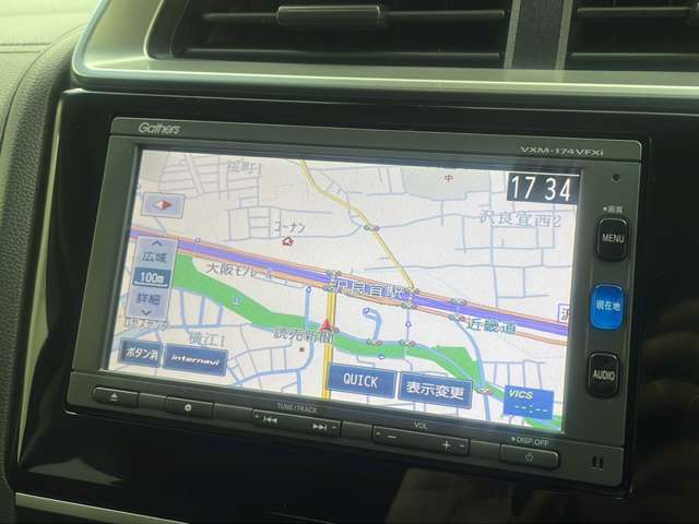 【カーナビ】『カーナビ』の画像になります。ナビ利用時のマップ表示は見やすく、いつものドライブがグッと楽しくなります！写真の内容に関してご質問等がございましたらお気軽にガリバーまでお問い合わせください。