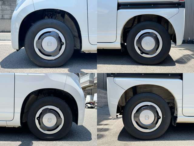 純正12インチスチールホイール　タイヤサイズ：145/80R12