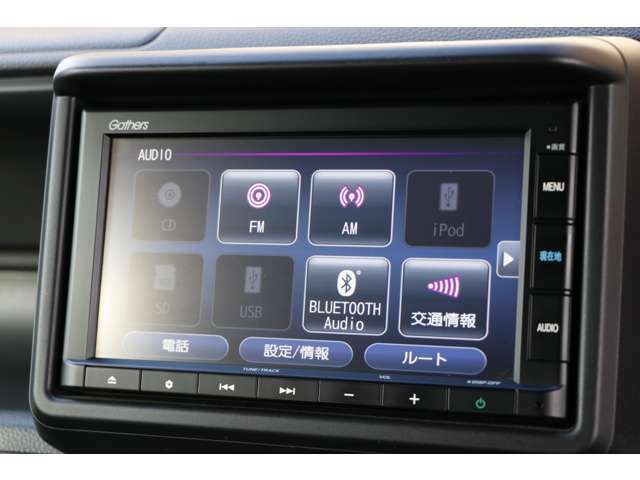 FM・AMはもちろん、Bluetooth接続も可能です。