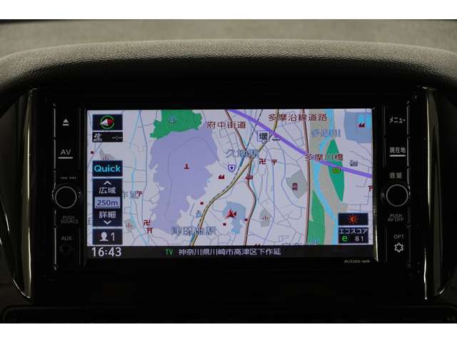 純正メモリーナビ（MJ320D-WM）フルセグ　バックカメラ