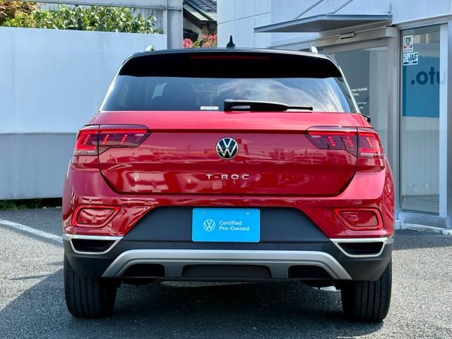 高強度ボディ×衝撃吸収構造で、万が一にも備えた安心設計。Volkswagenならではの安全性能です。