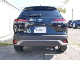 真後ろから見た状態です。